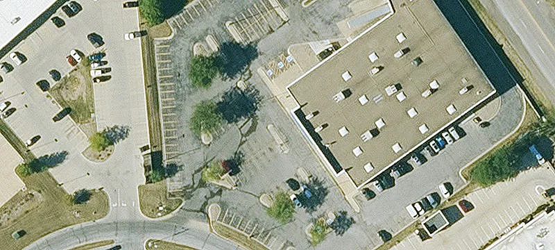 End-Cap Retail Space with Drive-Through