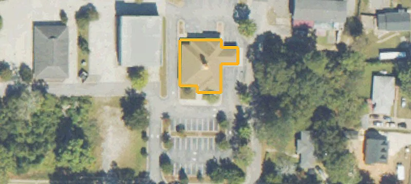 Freestanding Bank Building