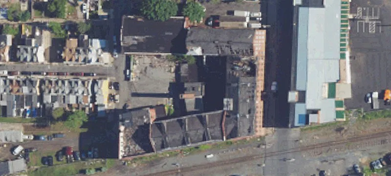 Multi-Story Warehouse with Rail Access