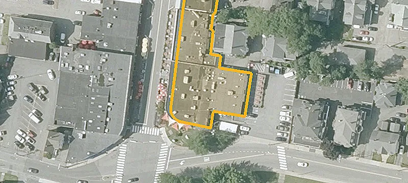 Four-Unit Corner Storefront Property