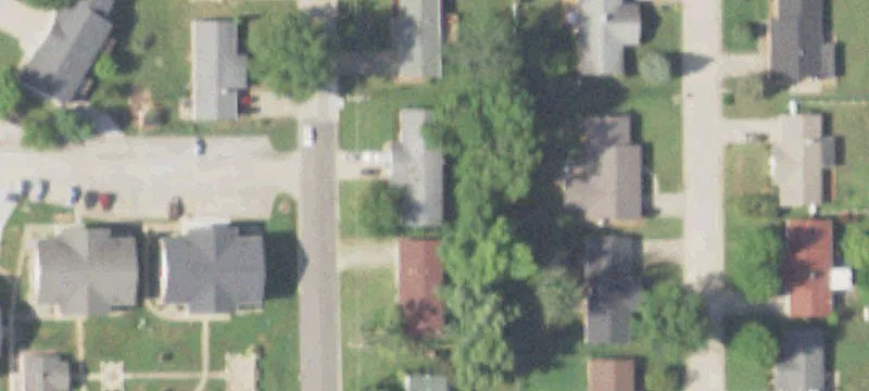 Single-Story Duplex on Two Parcels