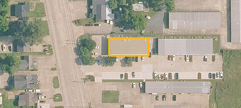 Office Building with Vacant Front Unit