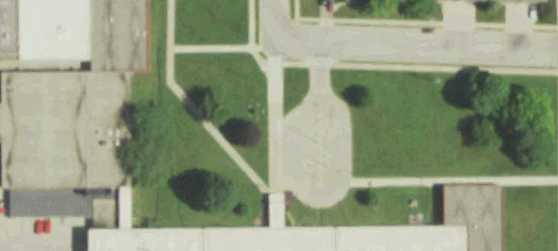 School Campus with Athletic Facilities