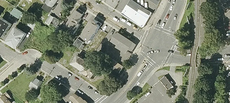 Mixed-Use Building with Garages
