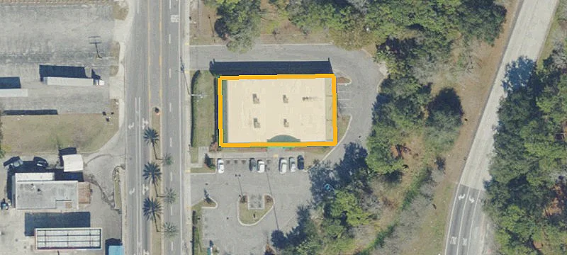 Mixed-Use Building With Monument Signage