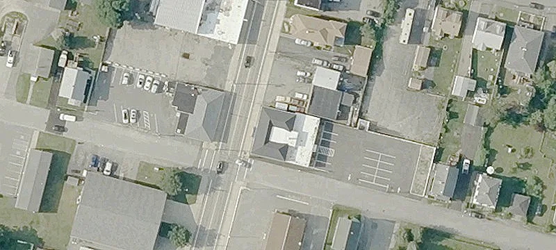 Fenced Commercial Land