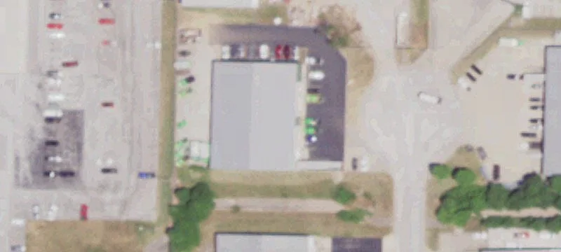 Clear-Span Warehouse with Outdoor Storage