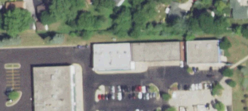 Retail Storefront With Pylon Signage