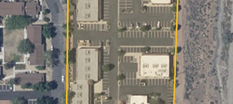Multi-Building Shopping Center