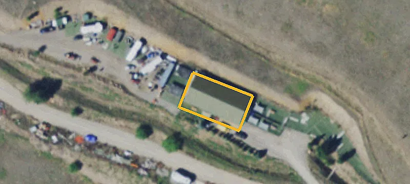 Fenced Commercial Land