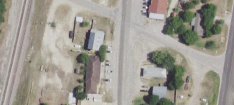 Warehouse on Triangular Commercial Lot