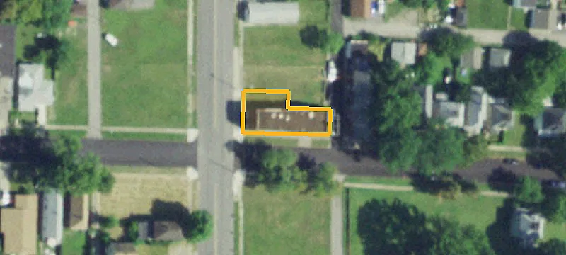Two-Story Corner Storefront