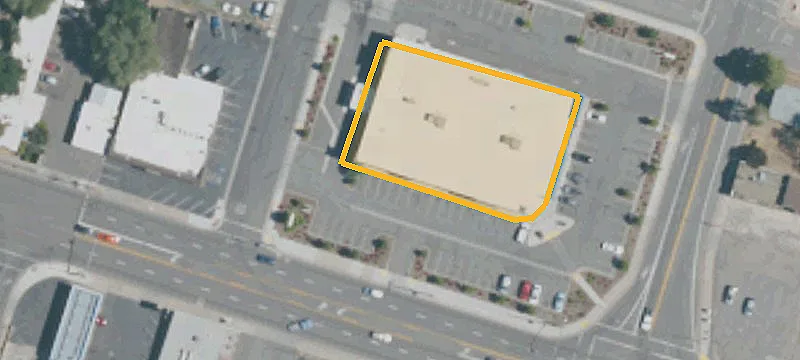Freestanding Storefront with Drive-Through
