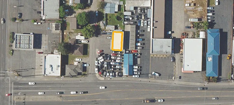 Automotive Shop With Office Building