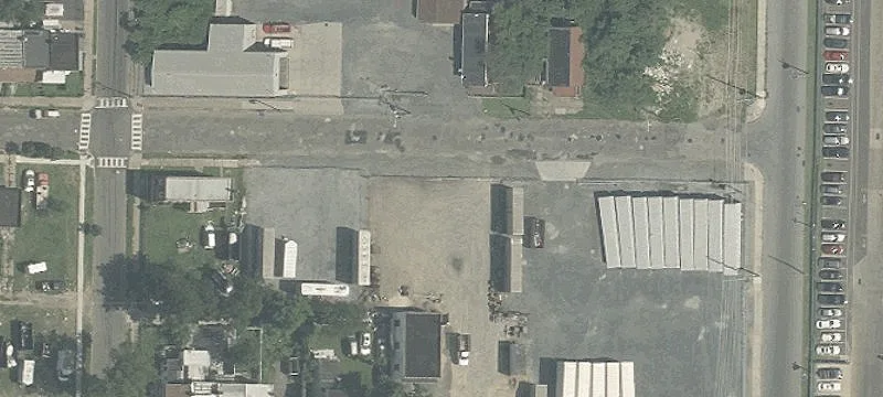Fenced Industrial Parking Lots