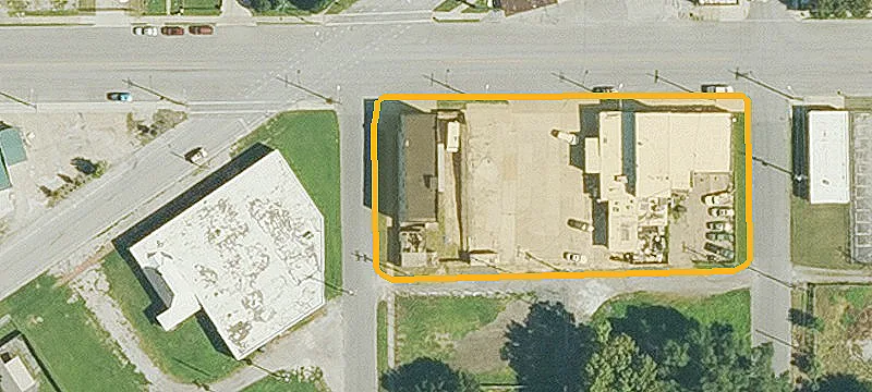 Corner-Lot Mixed-Use Property