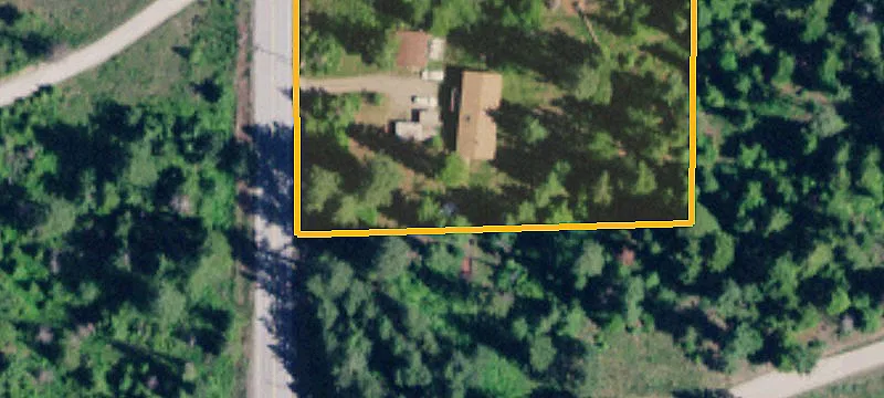 Timbered Land With Lake Views