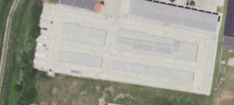 Corner Shopping Center with Drive-Through