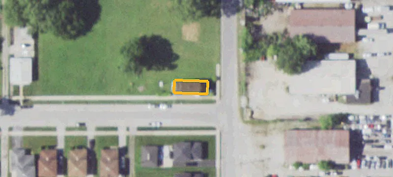 Corner-Lot Duplex With Extra Parcel