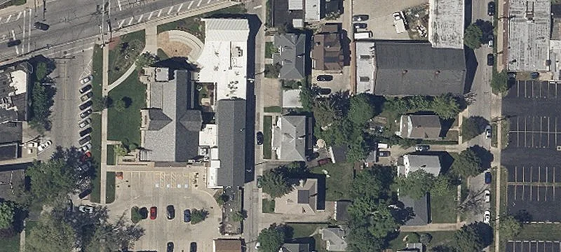 Side-by-Side Duplex with Detached Garage