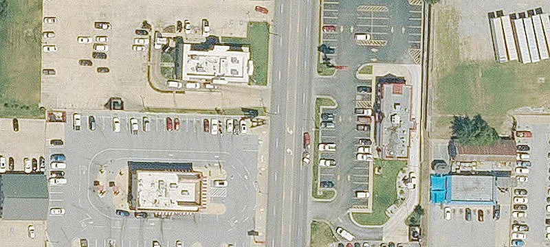 Commercial Land with Retail Building