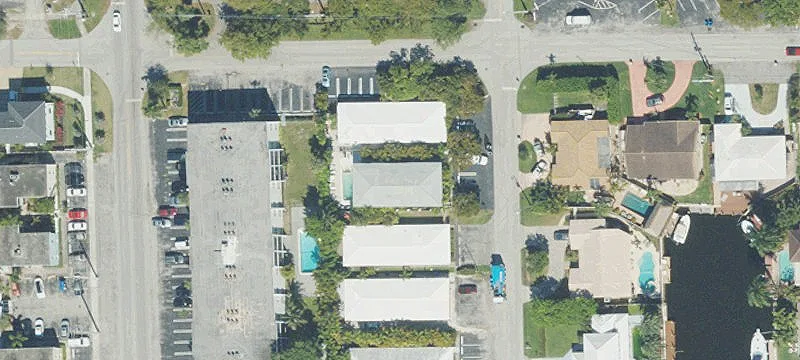 Two-Story Quadplex with Pool