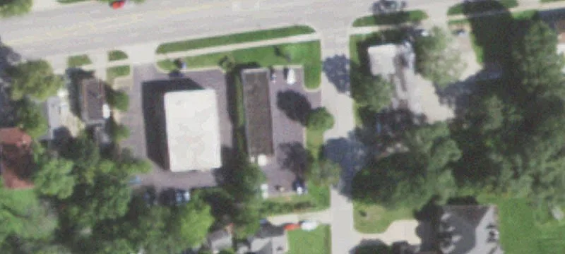Auto Repair Shop with Building