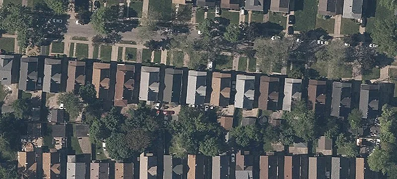 Two-Unit Duplex with Replacement Windows