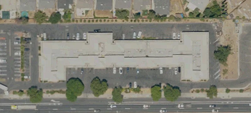 Recently Remodeled Strip Mall