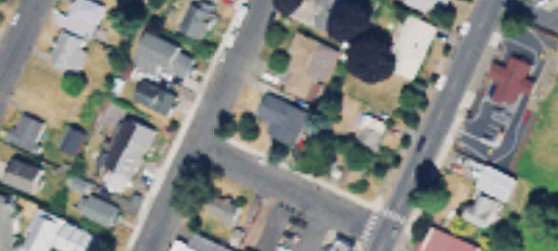 Duplex on Corner Lot