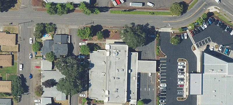Anchored Office Building