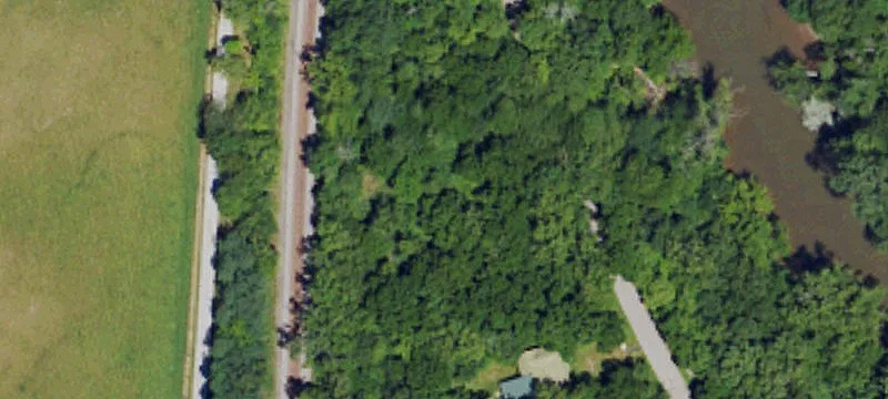 Farm With Log-Sided Home