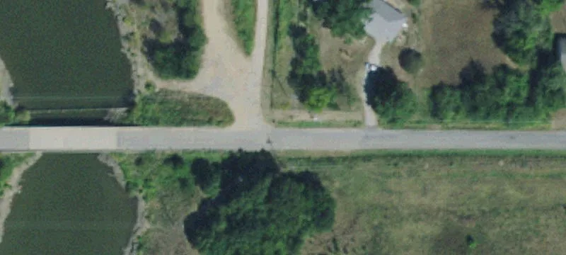Fenced Cattle Ranch
