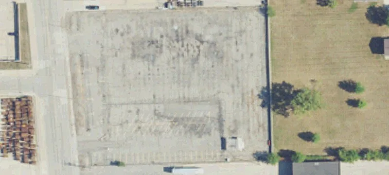Industrial Building With Truck Parking