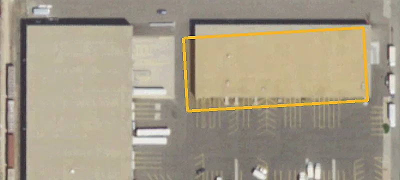 Truck Terminal With Fenced Court