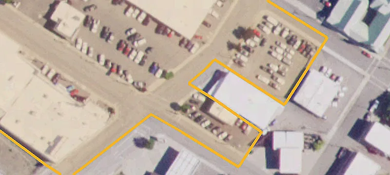 Corner-Lot Office Building