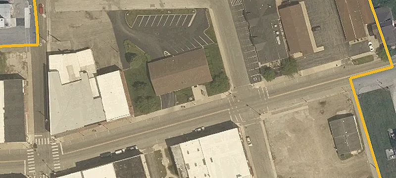 Storefront Building with Drive-Through