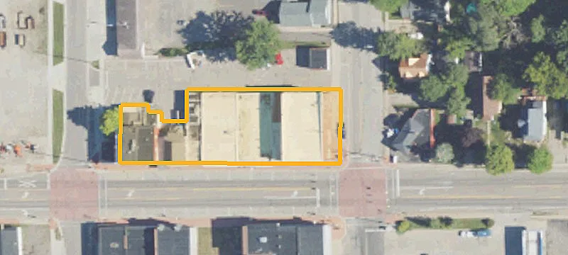 Partially Renovated Storefront