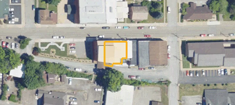 Mixed-Use Building with Retail Spaces