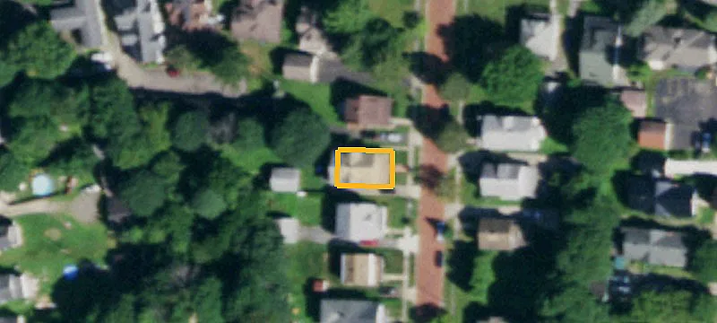 Brick Duplex with Detached Garage