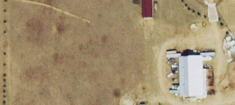 Fenced Agricultural Land with Barn