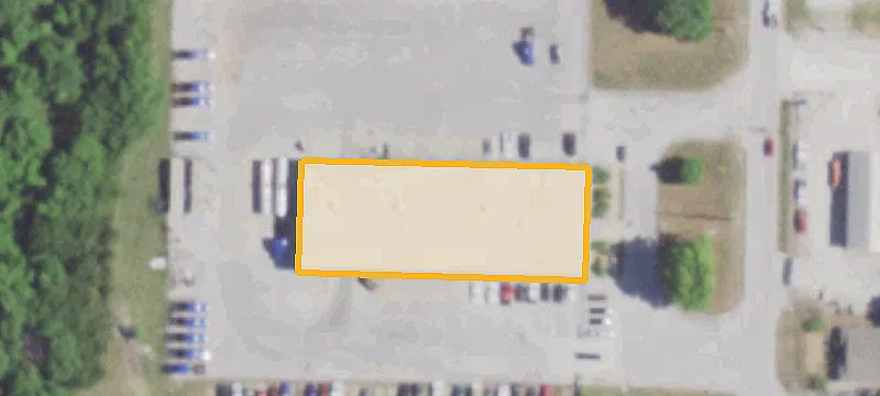 Fenced Gravel Land Parcel