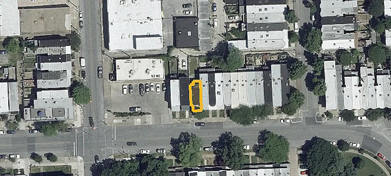 Brick Quadplex with Separate Utilities