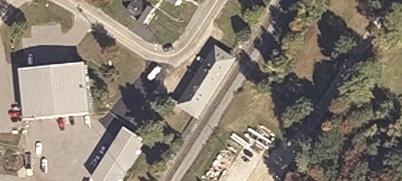 Office Building in Former Train Station