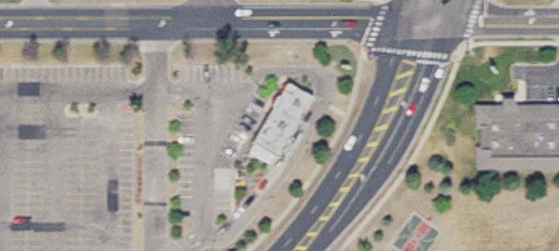 Popeyes Drive-Through Restaurant