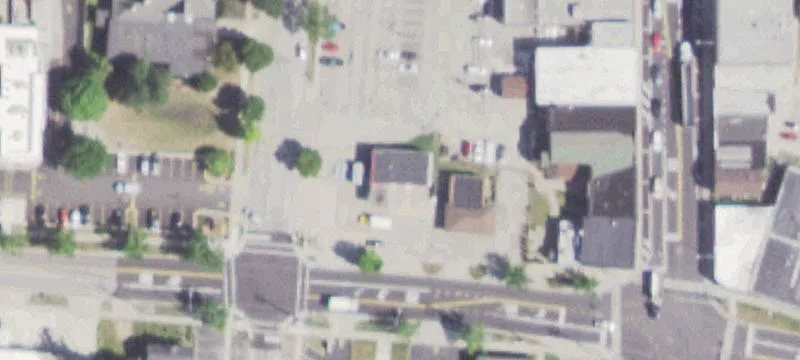 Corner Storefront Building