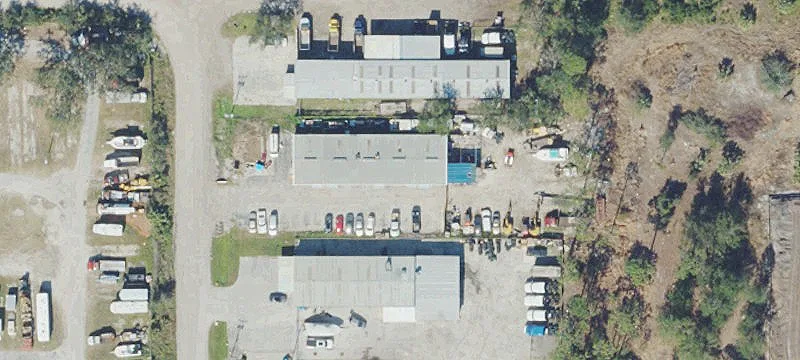 Industrial Warehouse with Paint Booth