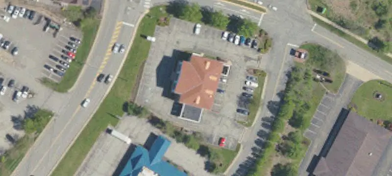 Office Building With Drive-Through