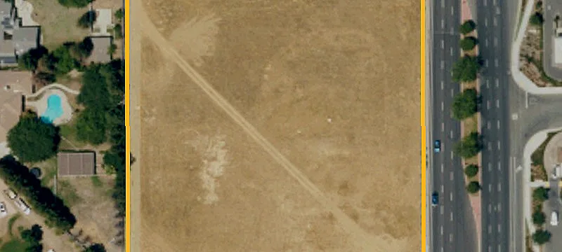 Signalized Intersection Commercial Land