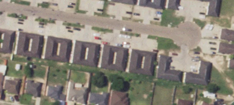 Quadplex with New Roof